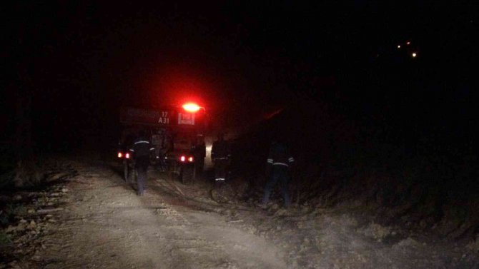 Kaz Dağları’nda Ormanlık Alanda Örtü Yangını Çıktı