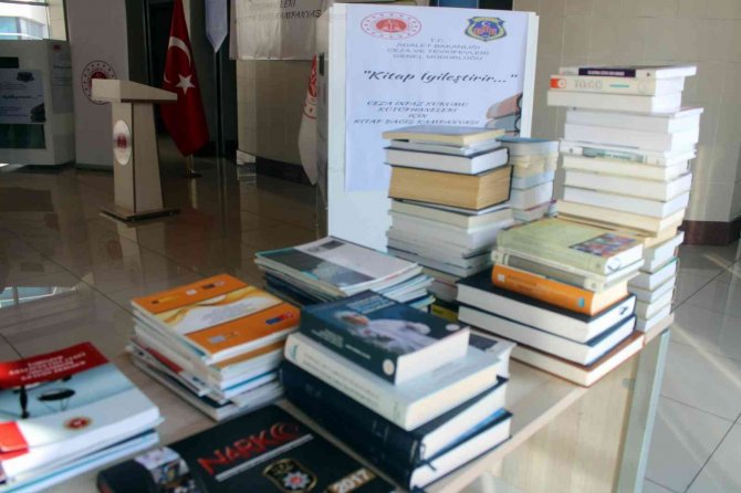 Ceza İ̇nfaz Kurumları Kütüphaneleri İçin Kitap Bağışı Kampanyası Başladı