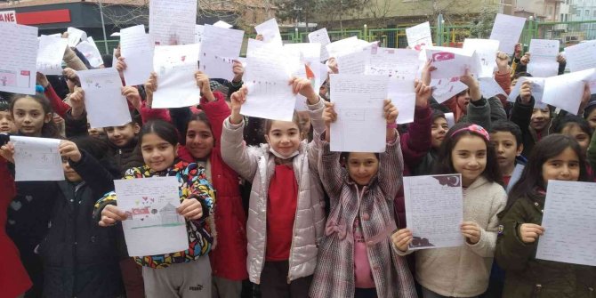 İ̇lkokul Öğrencilerinden Bakan Yardımcısı Dere’ye Hem Teşekkür Hem De Talep Mektubu