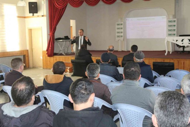 Domaniç’te Çiftçiler Tarım Sigortası Konusunda Bilgilendirildi