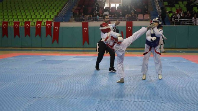 Taekwondo İl Şampiyonası Elazığ’da Başladı