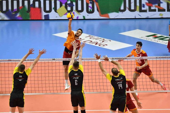 Cev Kupası: Galatasaray Hdı Sigorta: 1 - Pge Skra Belchatow: 3
