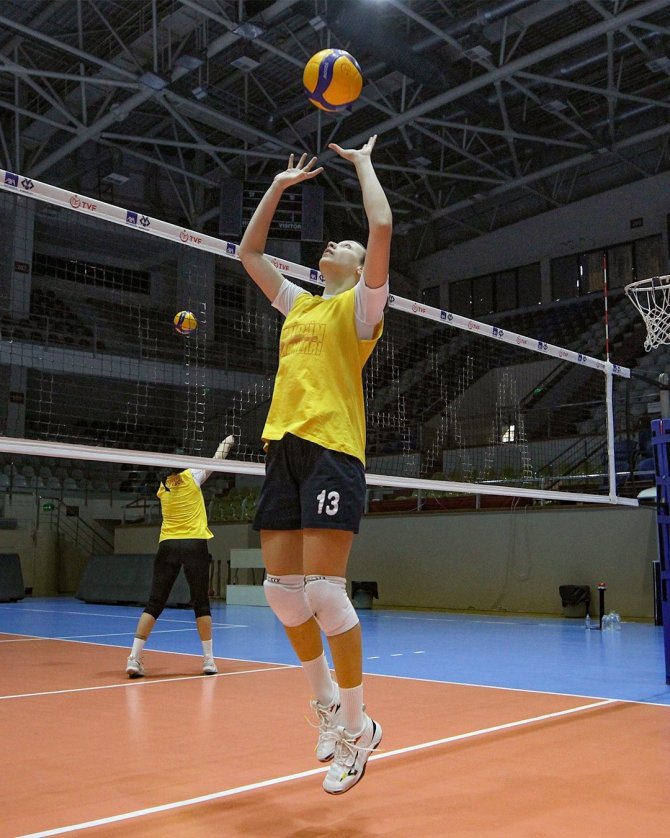 Göztepe Voleybol, Muratpaşa Bld. Maçının Hazırlıklarını Sürdürdü