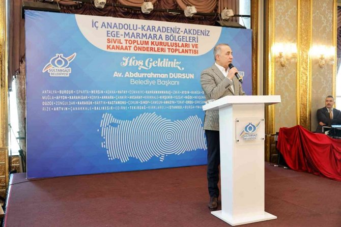 Stk Temsilcileri Ve Kanaat Önderleri Sultangazi’de Buluştu