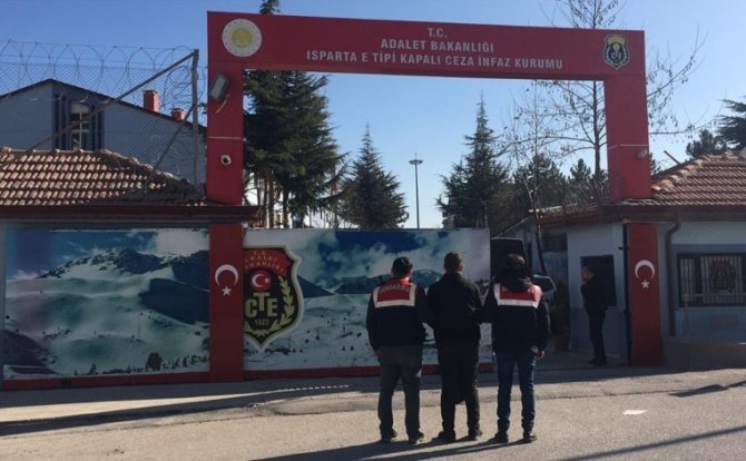 Isparta’da Hırsızlık Firarisi Yakalandı