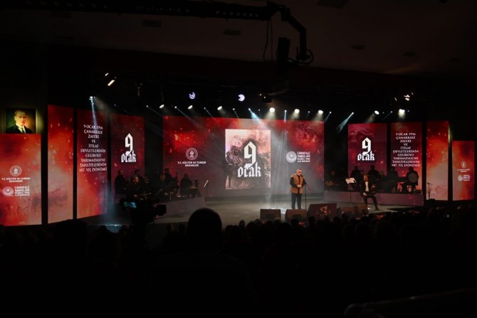 ‘Bir Diriliş Destanı Çanakkale’ Konseri Gerçekleştirildi