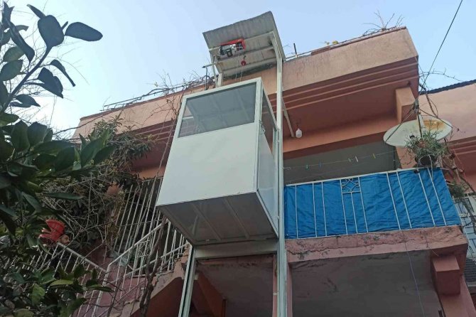 Bir Haberle 38 Yıllık Asansör Hayali Gerçek Oldu