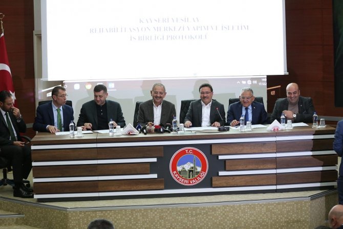 Kayseri’ye Yeşilay Rehabilitasyon Merkezi