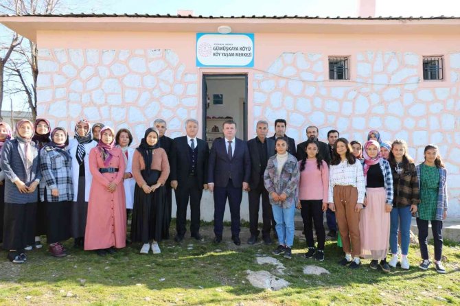 Gümüşkaya Köy Yaşam Merkezi Hizmete Girdi