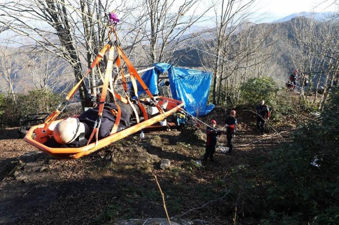 Ordu Kent Ormanı’nda Nefes Kesen Tatbikat