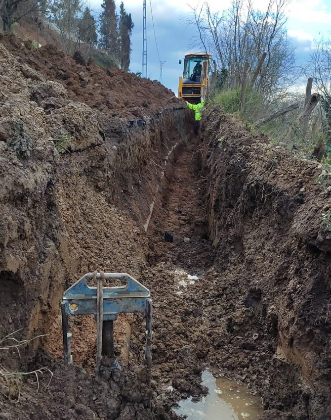 O Mahallenin Altyapı Hattı Yenilendi