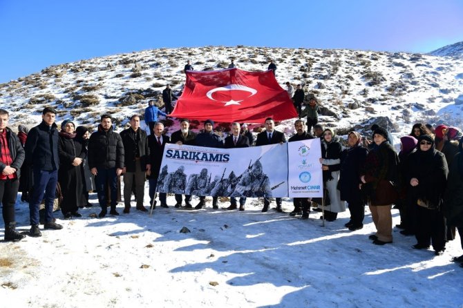 Yeşilyurt’ta Sarıkamış Şehitleri Unutulmadı