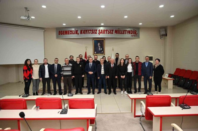 Başkan Tulup Gazetecileri Ağırladı