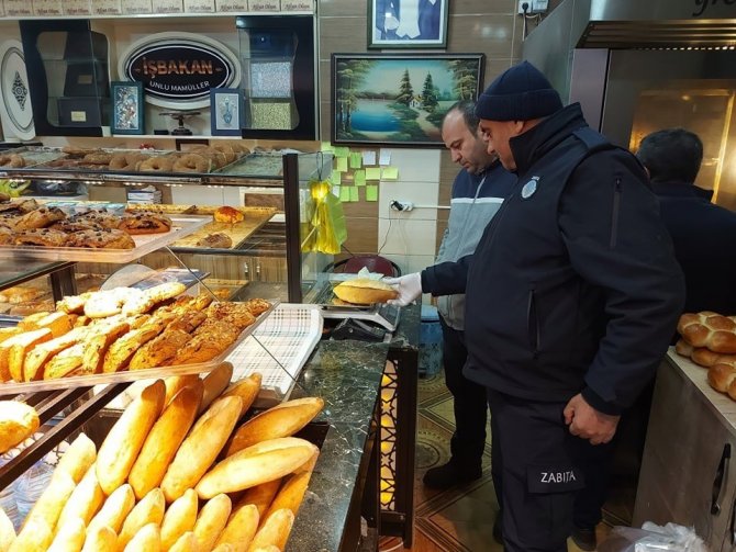 Sungurlu’da Zabıta Ekipleri Fırınları Denetledi