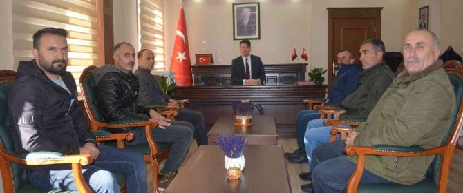 Kaymakam Gürses Muhtarlar İle Bir Araya Geldi