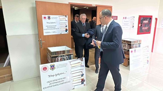 Düzce’deki Cezaevine Kütüphane Kurulacak