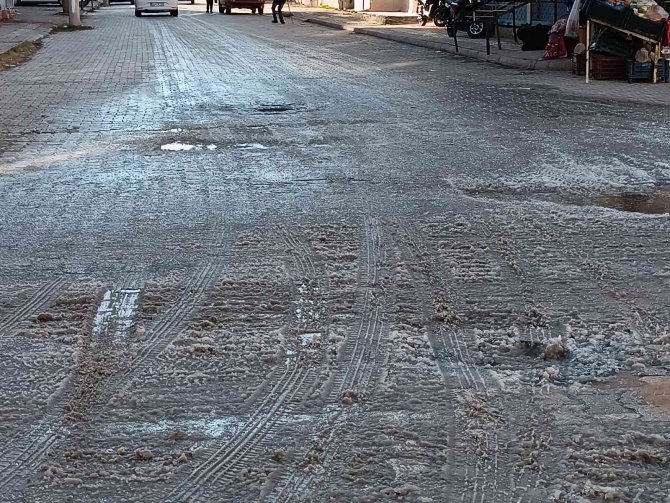 Soğuk Hava Buzlanmaya Neden Oldu