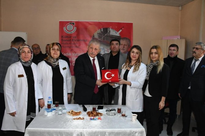 Başkan Sarı: “Üreten Kadınlarımızın Her Zaman Yanındayız”