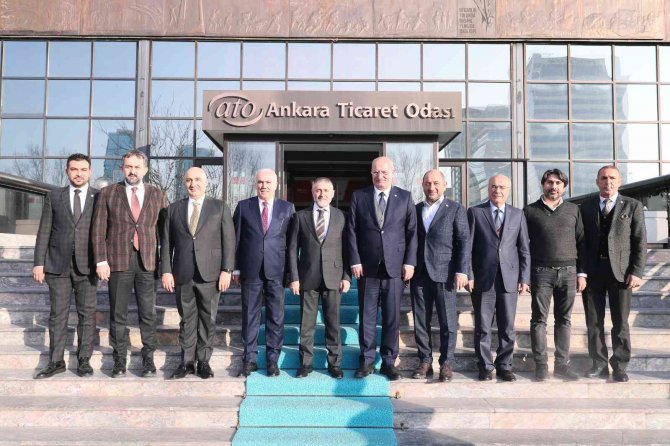 Ato Başkanı Baran, Bakan Nebati’ye Oda Üyelerinin Sıkıntılarını Aktardı