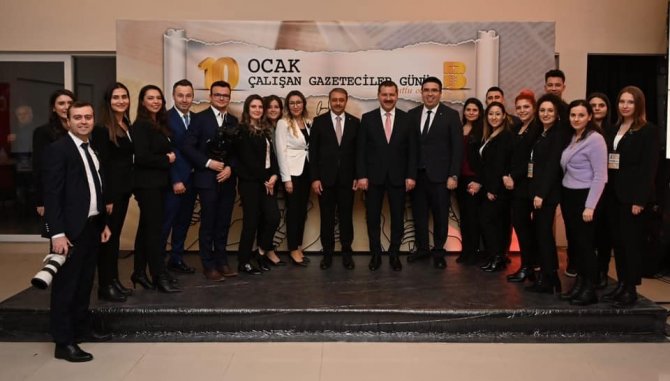 Başkan Yılmaz: "Her Alanda Destekçimiz Basın Mensupları"
