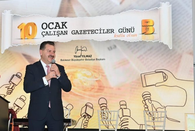 Başkan Yılmaz: "Her Alanda Destekçimiz Basın Mensupları"