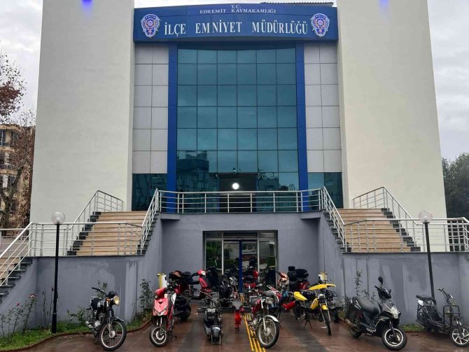 Emniyet’ten Çalıntı Motosiklet Operasyonu