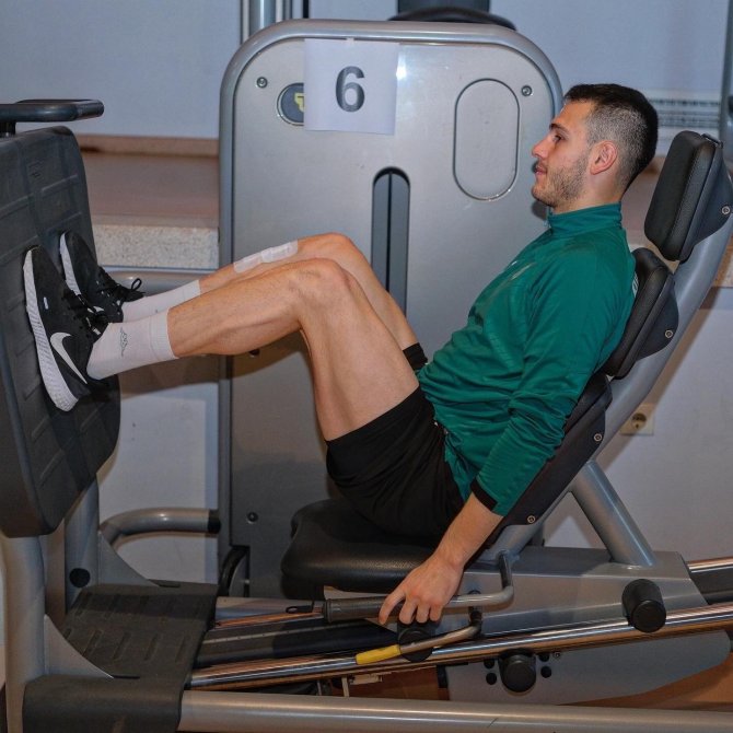 Bursaspor Salonda Çalıştı