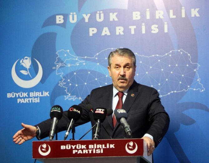 Bbp Lideri Destici: “(Kılıçdaroğlu’nun) Dokunulmazlıkların Kaldırılması Konusunda Endişe Duymadıklarını İfade Etmesi Tam Bir İronidir”