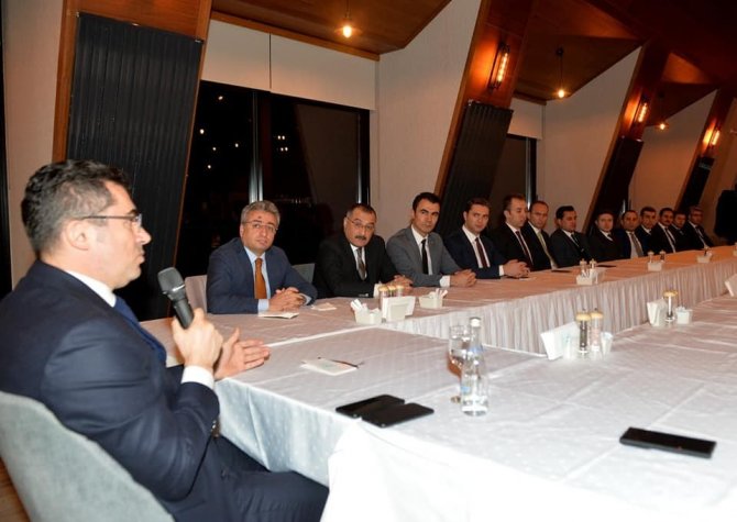 Vali Memiş, Kaymakamlarla Bir Araya Geldi
