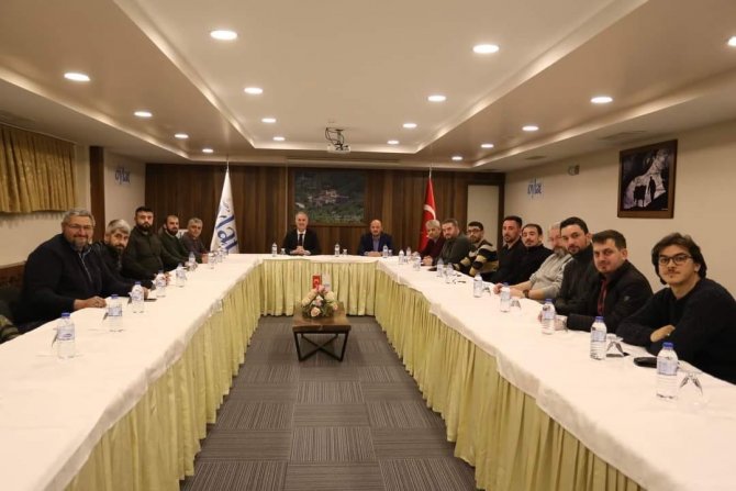Başkan Taban Yerel Medya Mensupları İle Buluştu