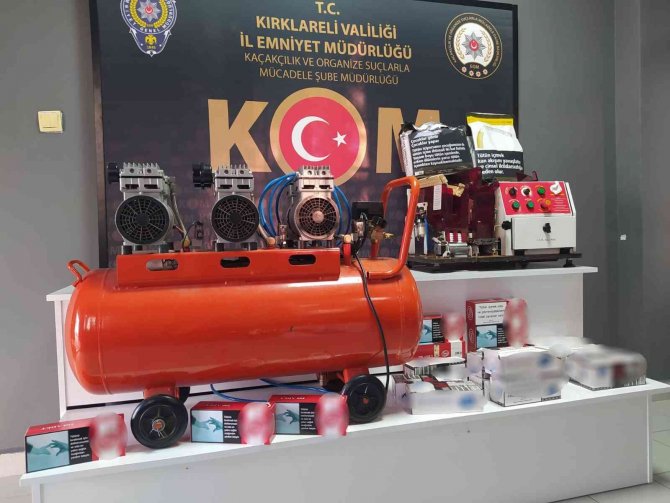 Kırklareli’de Kaçakçılık Operasyonu: 4 Şüpheli Yakalandı