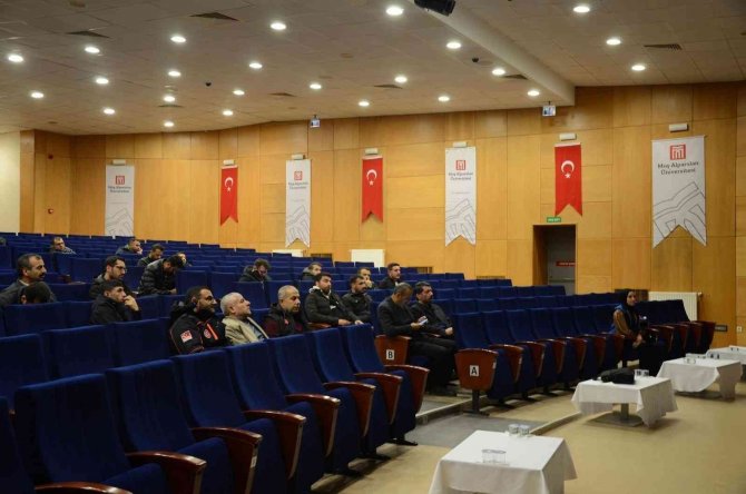 Muş’ta Yangın Farkındalık Eğitimi Verildi