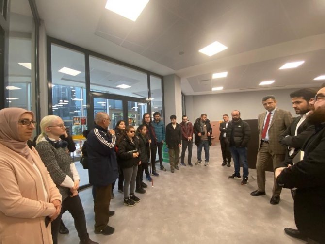 Özel Öğrencilerden ‘Engelsiz Kütüphane’ye Ziyaret