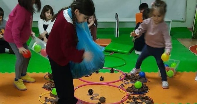 "Sıfır Atıktan Matematiğe, Oyuna, Eğlenceye" Projesiyle Öğrenciler Eğlenceli Vakit Geçirdi