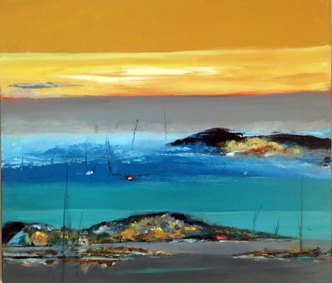 Sanko Sanat Galerisinde Resim Sergisi