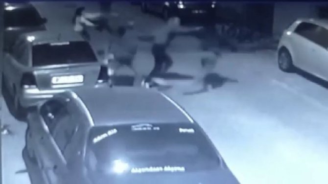 Tekirdağ’da 2 Kişinin Bıçaklandığı Kavga Kameraya Yansıdı