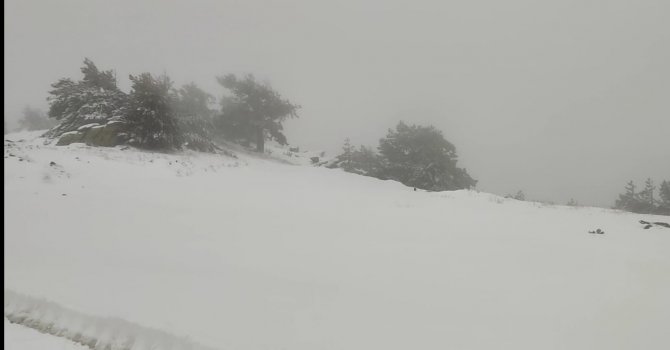 Muğla’da Kar Yağışı