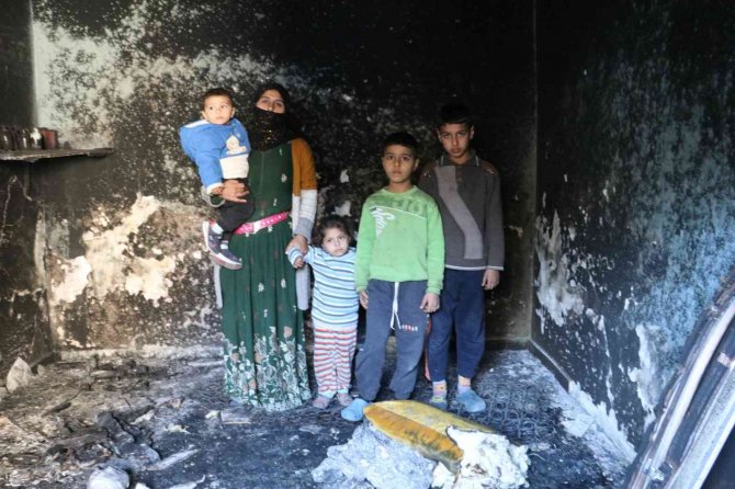 2 Yaşındaki Çocuğu, Yangından 11 Yaşındaki Abisi Kurtardı