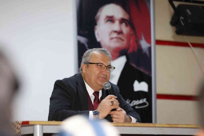 Başkan Çerçi Ahmet Yesevili Öğrencilerle Buluştu