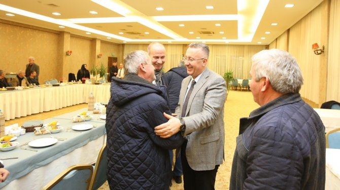 Başkan Işıksu, Mahalle Başkanları İle Buluştu