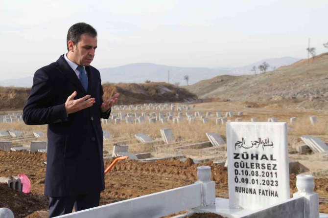 Aile Ve Sosyal Hizmetler Bakanlığı, Elazığ’da Kimsesizler Mezarlığına Gömülen Engelli Kızın Mezar Taşını Yaptırdı