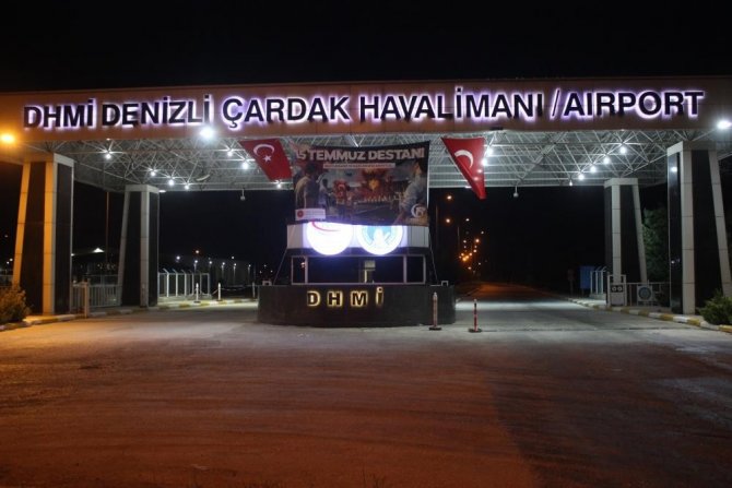Çardak Havalimanı’ndan 2022 Yılında 389 Bin 459 Yolcu Uçtu
