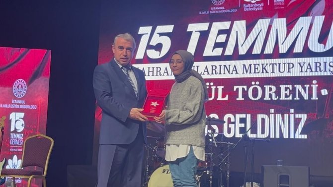 “Dünya’nın Mektubu 15 Temmuz Şehitlerine Yazılıyor” Yarışmasının Türkiye Birincisi Kütahya’dan