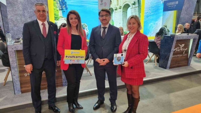 Kemer, Utrecht Turizm Fuarı’nde Tanıtılıyor