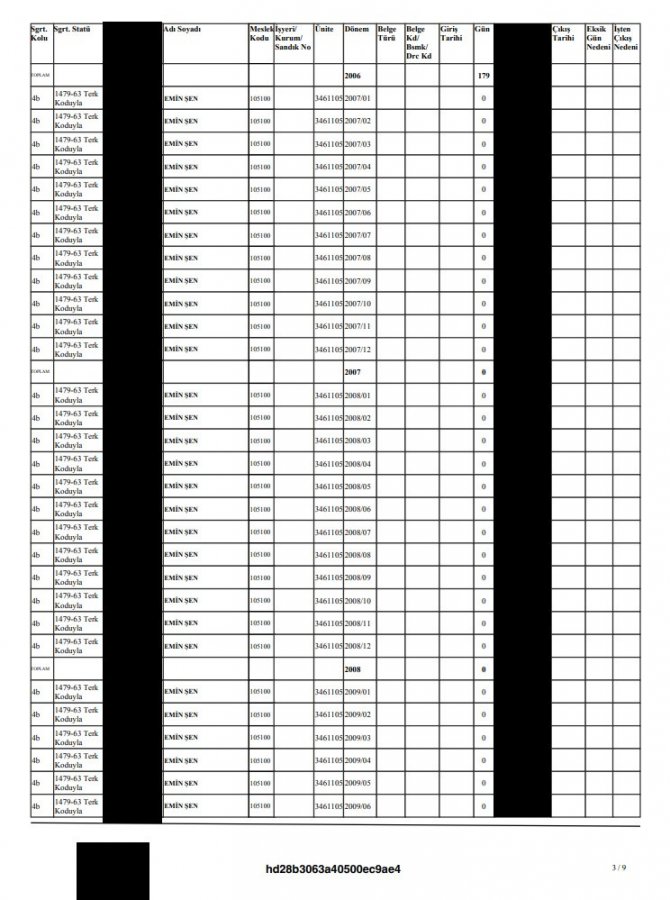İ̇çişleri Bakanlığından ‘Emin Şen’ Açıklaması