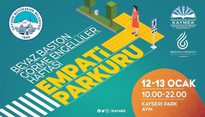 Büyükşehir’den ‘Empati Parkuru’ İle Farkındalık Hareketi
