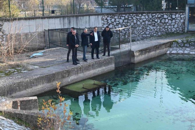Genel Müdür Aslay, İçme Suyu Tesislerini İnceledi
