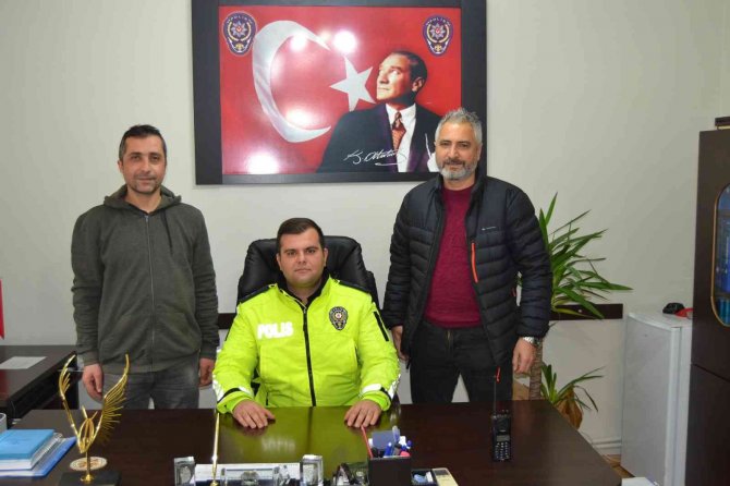 Salihli Bölge Trafik Amiri Yorulmaz Göreve Başladı
