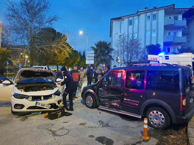 Menteşe’de Kaza; 1 Yaralı