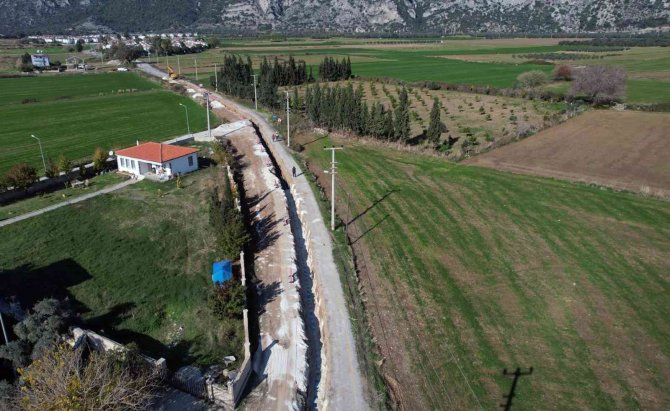 Modern Altyapı İçin Ören’de Çalışmalar Başladı